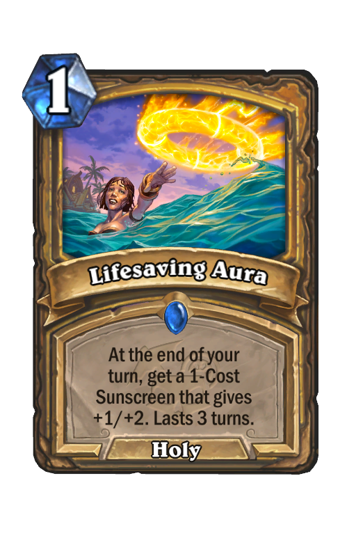 Lifesaving Aura Hearthstone kártya