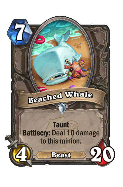Beached Whale Hearthstone kártya