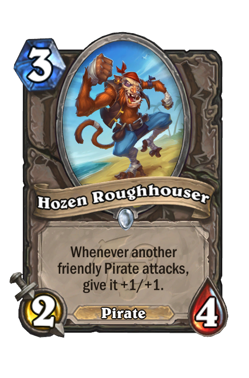 Hozen Roughhouser Hearthstone kártya