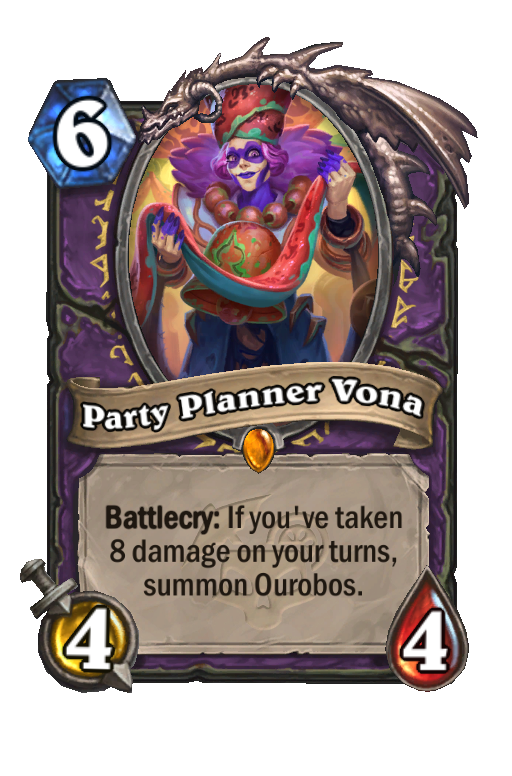 Party Planner Vona Hearthstone kártya