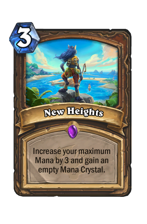 New Heights Hearthstone kártya