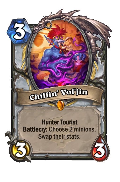Chillin' Vol'jin Hearthstone kártya