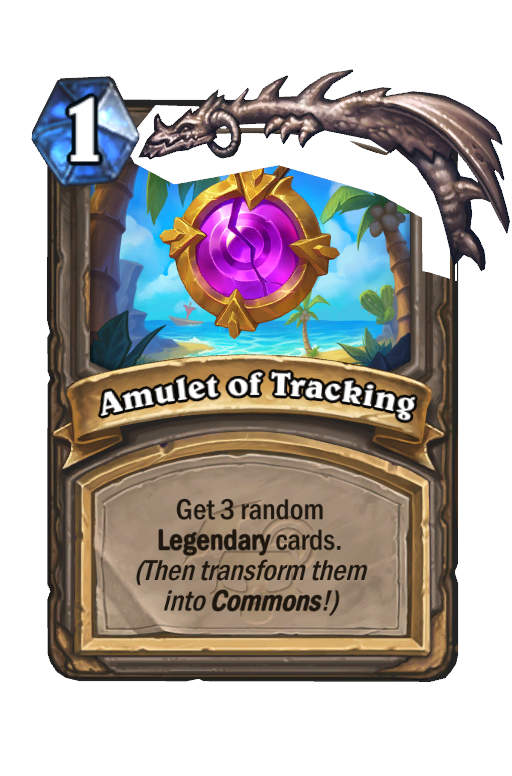 Amulet of Tracking Hearthstone kártya