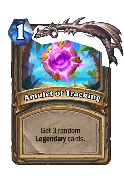 Amulet of Tracking Hearthstone kártya