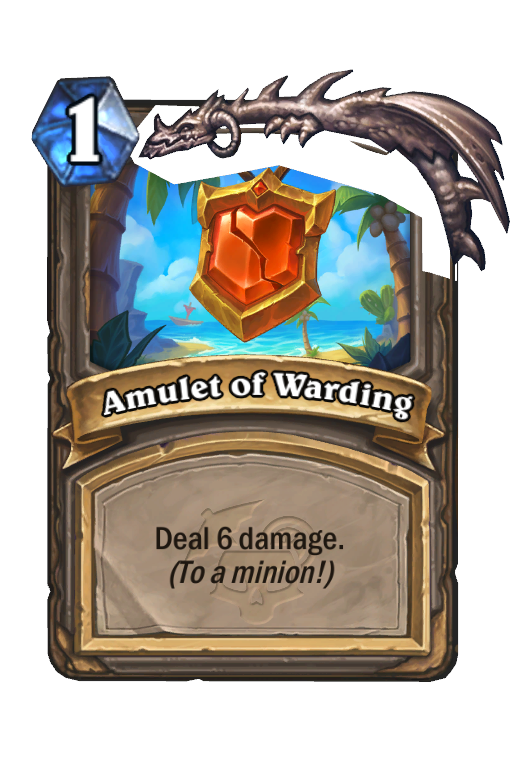 Amulet of Warding Hearthstone kártya