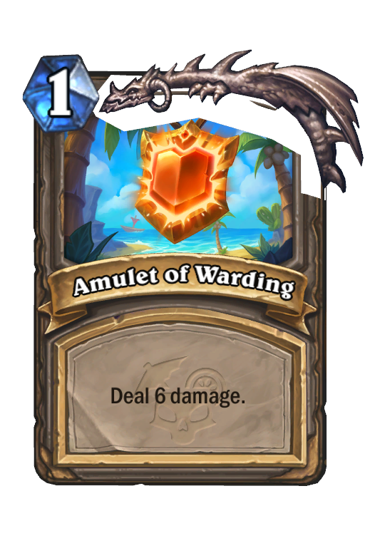 Amulet of Warding Hearthstone kártya