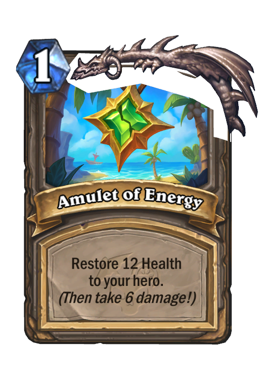 Amulet of Energy Hearthstone kártya