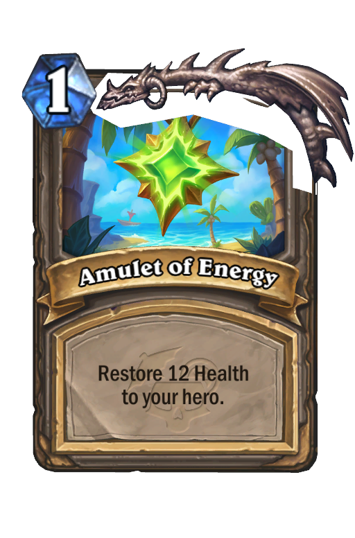 Amulet of Energy Hearthstone kártya