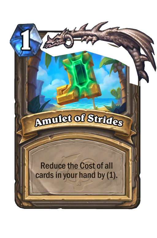 Amulet of Strides Hearthstone kártya