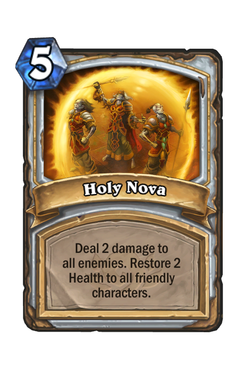 Holy Nova Hearthstone kártya