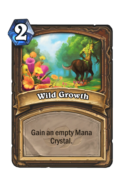 Wild Growth Hearthstone kártya