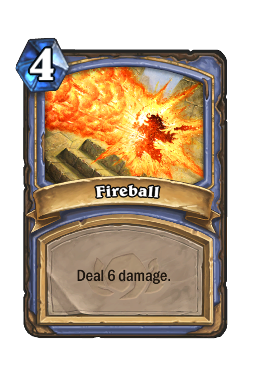 Fireball Hearthstone kártya