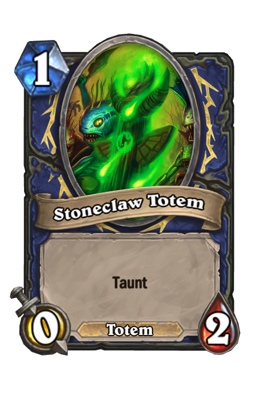 Stoneclaw Totem Hearthstone kártya