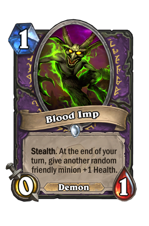 Blood Imp Hearthstone kártya