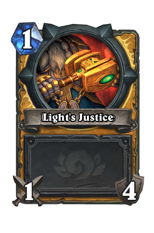 Light's Justice Hearthstone kártya