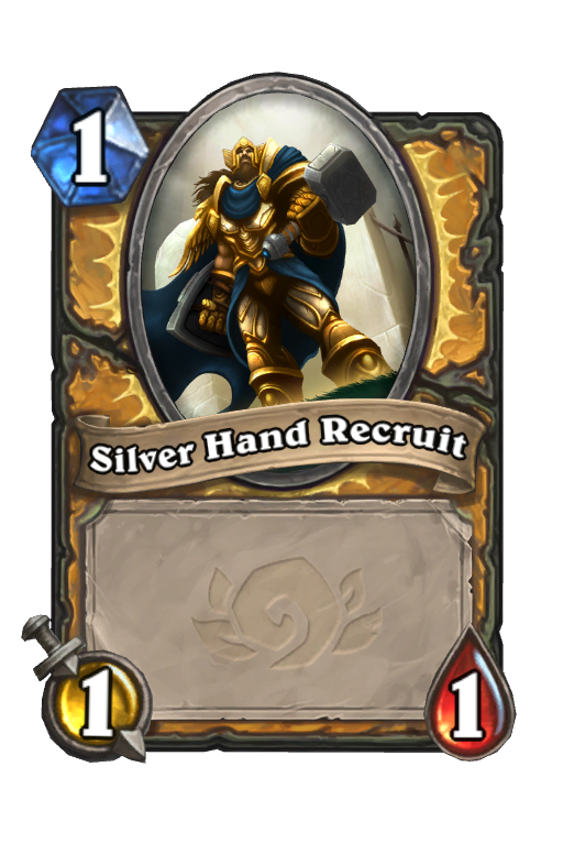 Silver Hand Recruit Hearthstone kártya