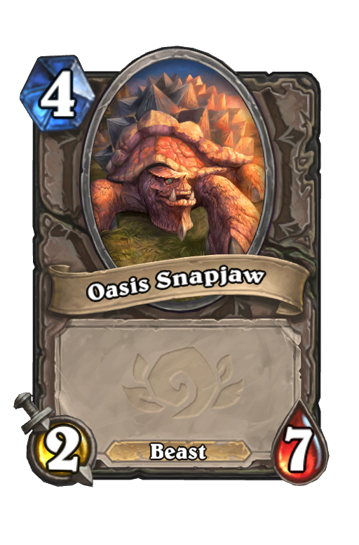 Oasis Snapjaw Hearthstone kártya