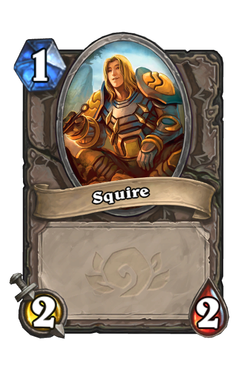 Squire Hearthstone kártya