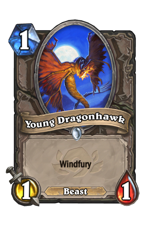 Young Dragonhawk Hearthstone kártya