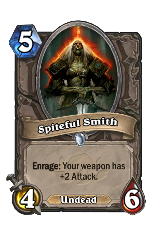 Spiteful Smith Hearthstone kártya