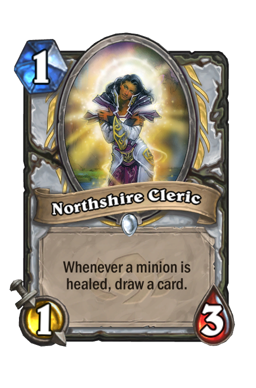 Northshire Cleric Hearthstone kártya