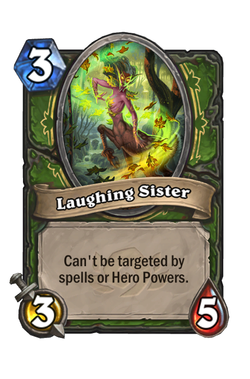 Laughing Sister Hearthstone kártya