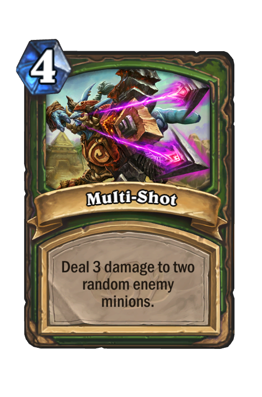 Multi-Shot Hearthstone kártya
