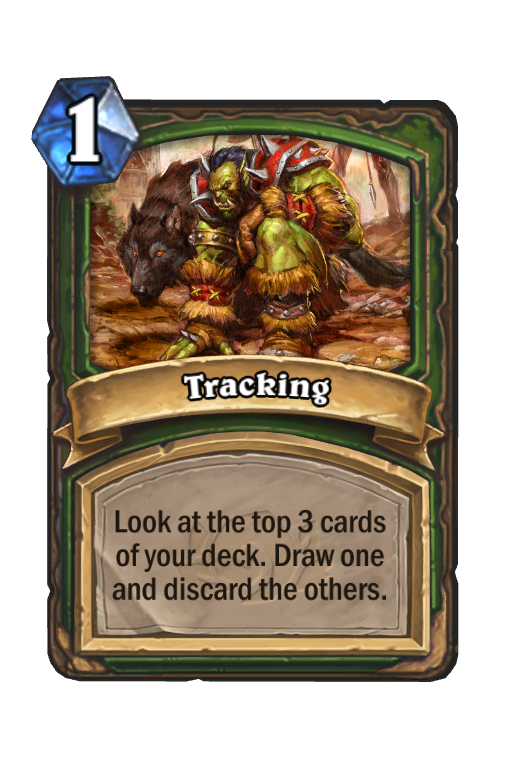 Tracking Hearthstone kártya
