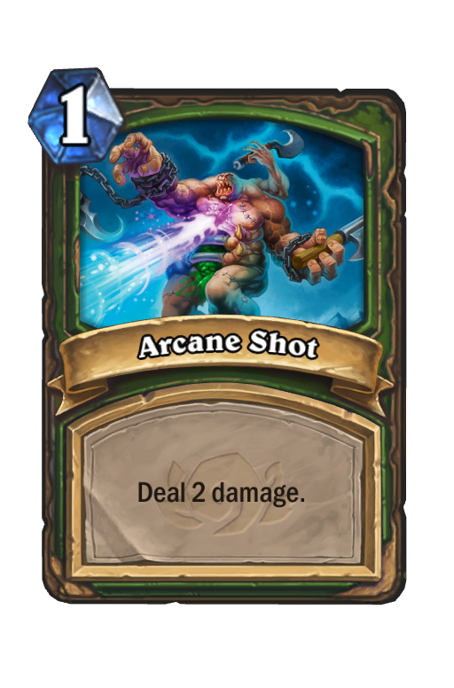 Arcane Shot Hearthstone kártya