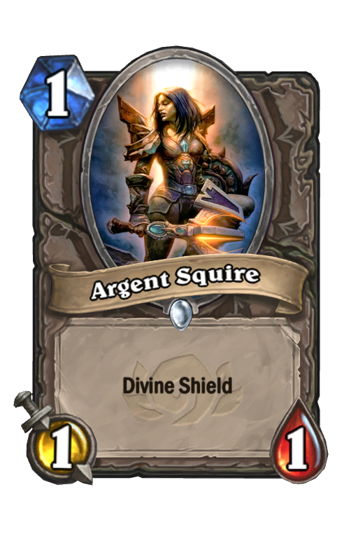 Argent Squire Hearthstone kártya