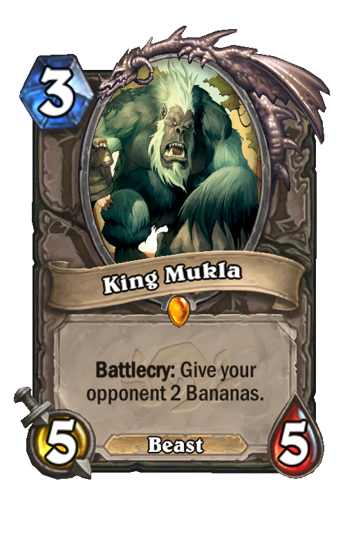 King Mukla Hearthstone kártya