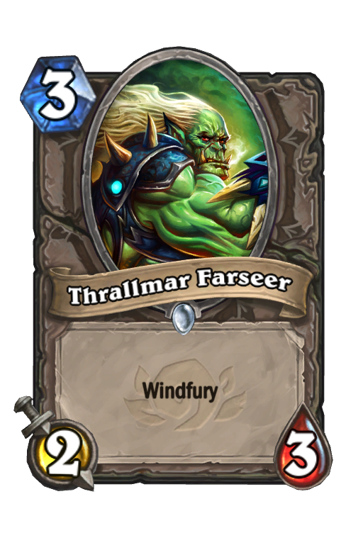 Thrallmar Farseer Hearthstone kártya