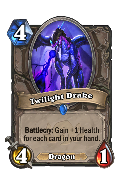 Twilight Drake Hearthstone kártya