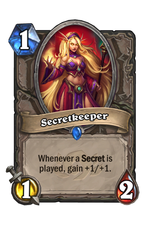 Secretkeeper Hearthstone kártya