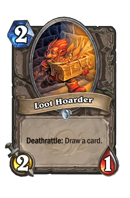 Loot Hoarder Hearthstone kártya