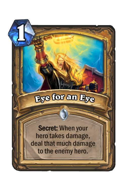 Eye for an Eye Hearthstone kártya