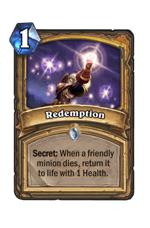 Redemption Hearthstone kártya