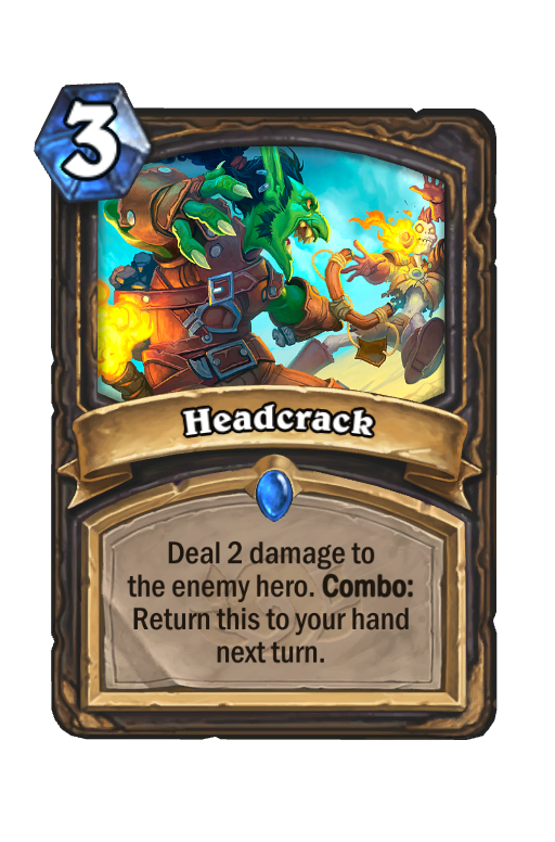 Headcrack Hearthstone kártya