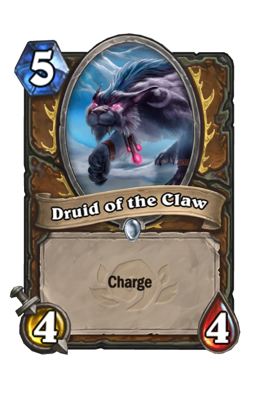Druid of the Claw Hearthstone kártya