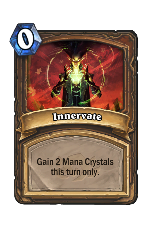 Innervate Hearthstone kártya
