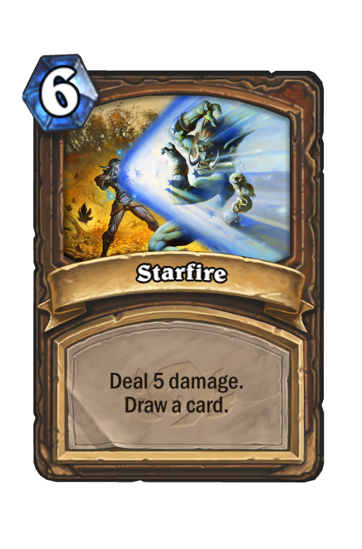 Starfire Hearthstone kártya