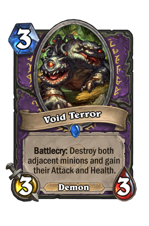 Void Terror Hearthstone kártya