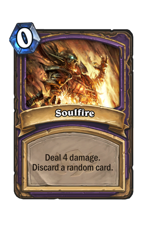 Soulfire Hearthstone kártya