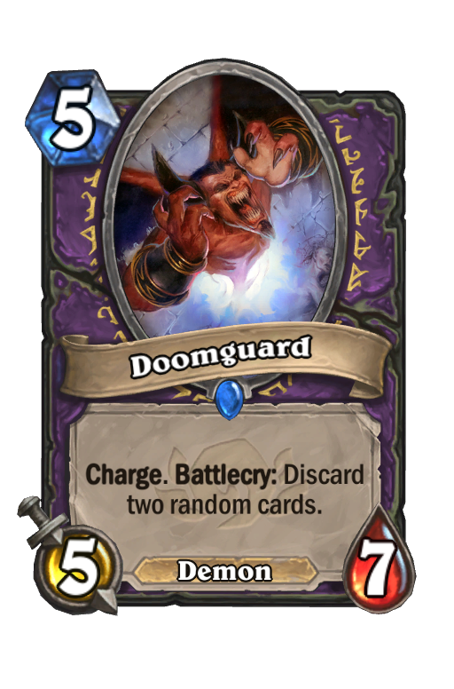 Doomguard Hearthstone kártya