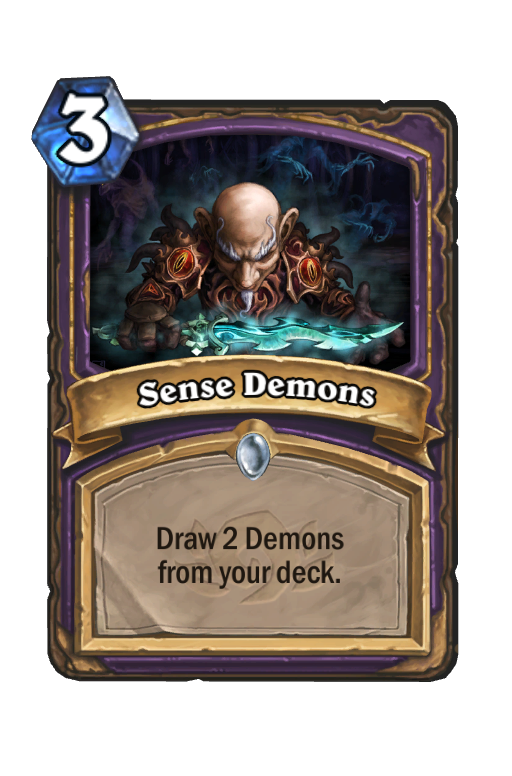 Sense Demons Hearthstone kártya
