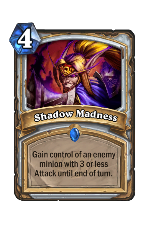 Shadow Madness Hearthstone kártya