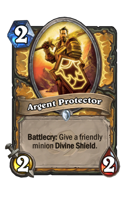 Argent Protector Hearthstone kártya