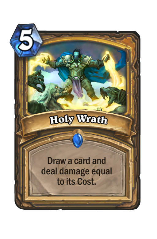 Holy Wrath Hearthstone kártya
