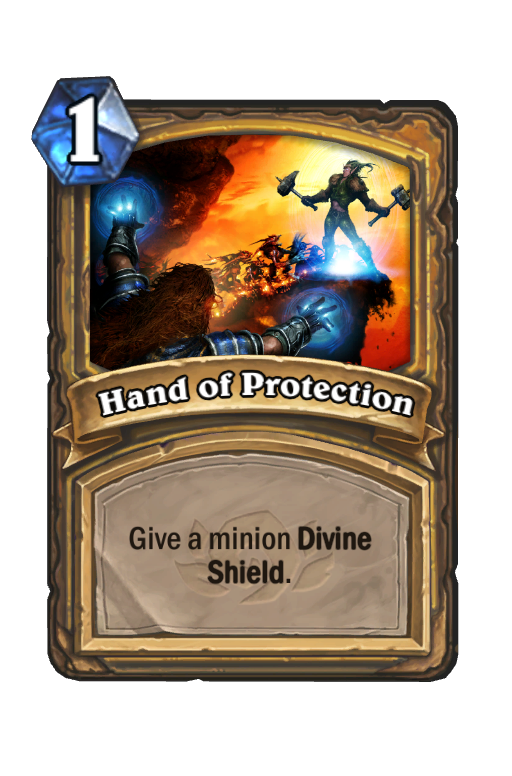 Hand of Protection Hearthstone kártya