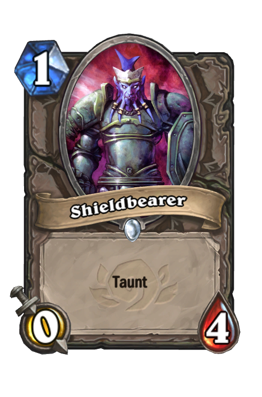 Shieldbearer Hearthstone kártya